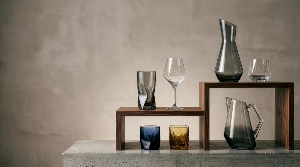 peter marie glassware range